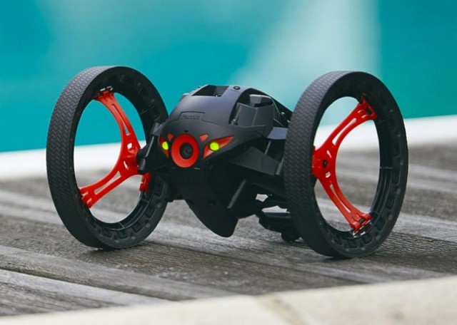 Parrot Jumping Sumo Jumps Into Action