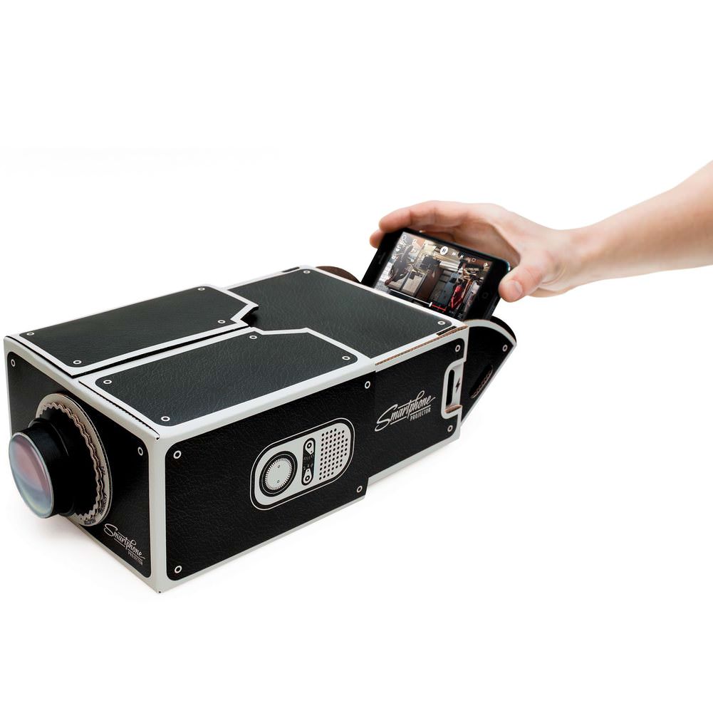 Smartphone Projector Transmits Images To A Surface